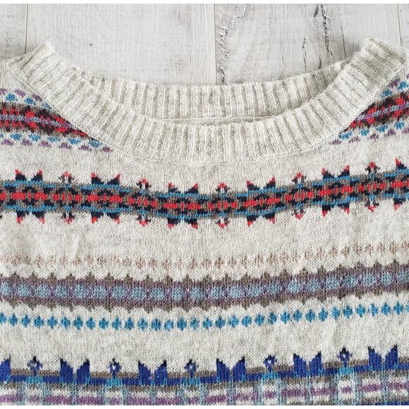 Abercrombie & Fitch Cute Seasonal Wool Super Soft Christmas Sweater Size Large - Picture 2 of 6